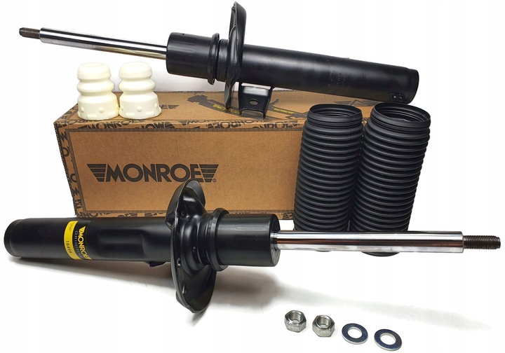 фото №3, Амортизаторы monroe vw golf v 5 vi 6 plus +защитные накладки