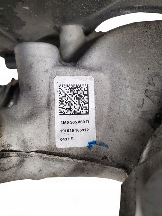 фото №12, Audi q7 4m 2020 зад сторона права поворотна опора колеса заднього