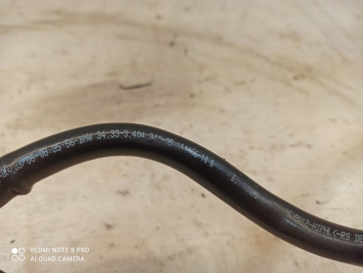 фото №5, Шланг трубка шланг вакуум 2.0 d m47 bmw x3 e83