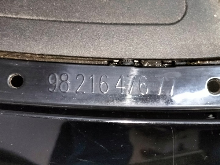 фото №9, Накладка молдинг бампера перед citroen ds7 18-