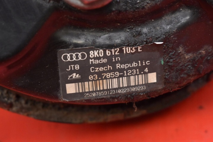 фото №5, Вакуумний підсилювач гальм (серво)  eu 8k0612103e audi a5 8t 3.0 tdi 240 km quattro 07-11
