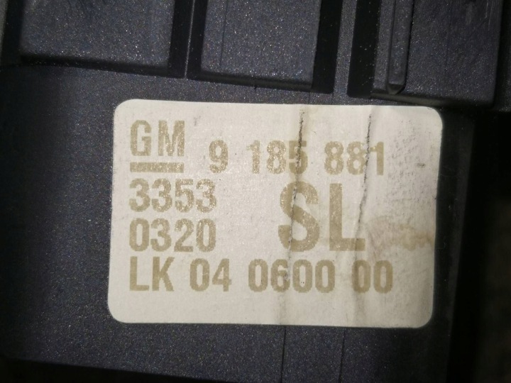 фото №9, Выключатель переключатель света opel vectra c signum 9185881 100% ok