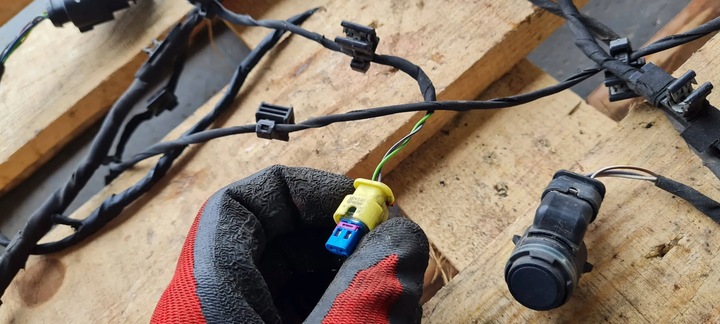 фото №9, Q7 4m ii жгут установка pdc перед 4x датчики 4m0971095al 5q0919275c