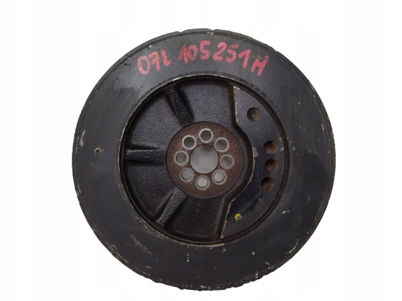 фото №1, 07l105251h колесо ременное глушитель колебания поворотных 5.2 v10 audi a6 a8