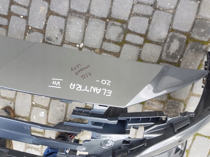 фото №9, Hyundai elantra vii 7 20- бампер переднє перед колір asg 86511-aa010 fv