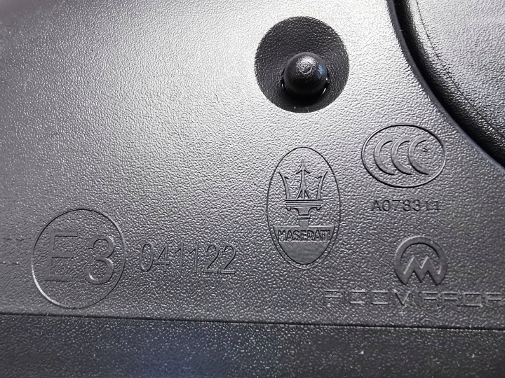 фото №9, Maserati quattroporte ghibli iii 14- зеркало правое 19 pin новое 242476002