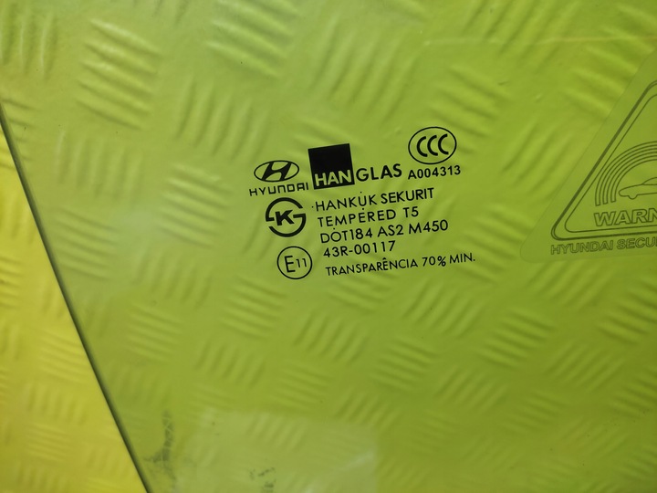фото №5, Hyundai купе стекло дверь правые перед