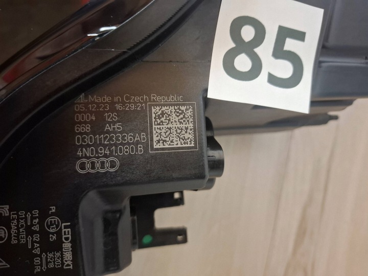 фото №8, Фара, фара праве перед audi a8 s8 d5 4n0941080b, повний led,matrix
