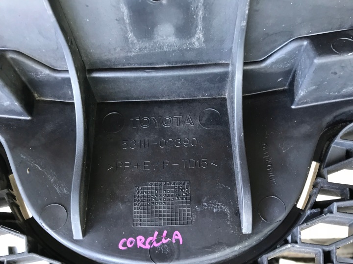 фото №8, Решітка радіатора решітка решітка 53111-02390 toyota auris i