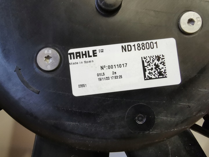 фото №9, Fiat 500e 20- вентилятор obudoawa вентилятор 52150727