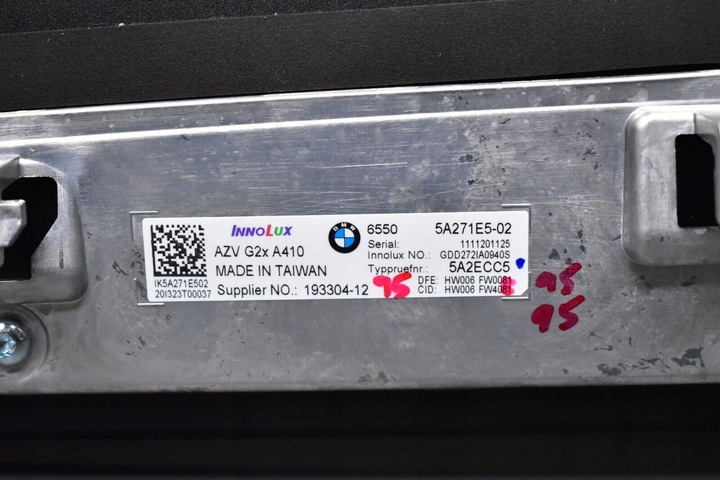 фото №5, Bmw g20 g80 i4 g26 lci монітор спідометр  12.3"