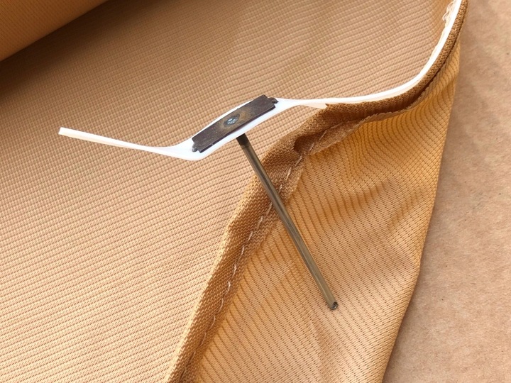 фото №8, Ролета люк бежевый жёлтый жёлтый beż 95556271601 do porsche cayenne