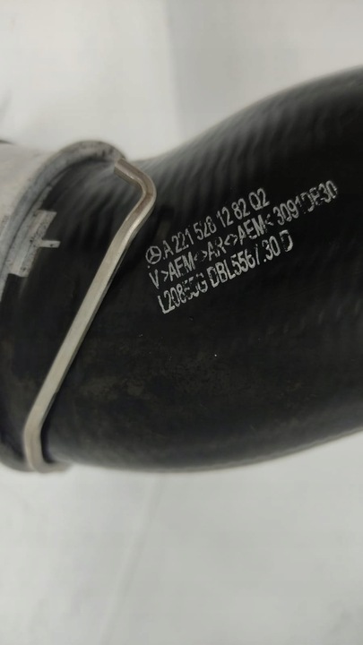 фото №6, Mercedes w221 a2215281282 3.0 cdi труба интеркулер