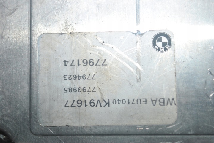 фото №6, Комп'ютер двигуна bmw e46 2.0 7794623