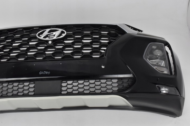 фото №7, Hyundai santa fe iv 2019 бампер передний 4xpdc
