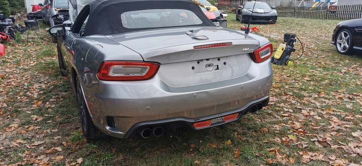 фото №6, Тунель середній підлокітник чохол ручного abarth fiat 124 spider