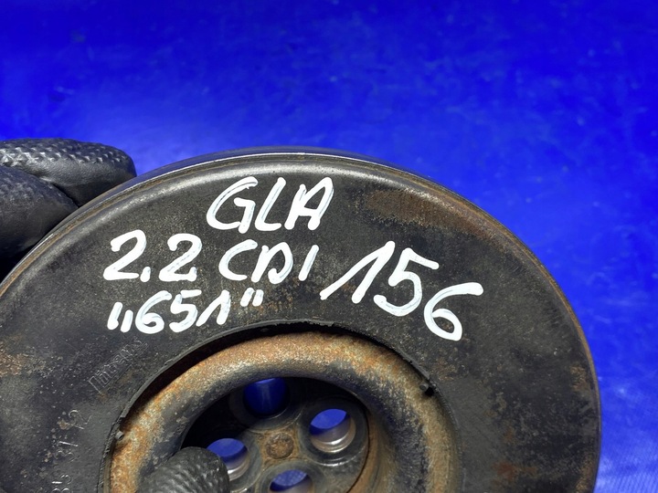 фото №9, Колесо пасове вала mercedes gla cla w176 w246 2.2 cdi 651 a6510353112