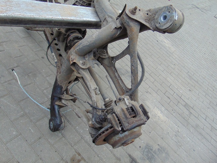 фото №10, Балка ось подвешивание зад vw touareg 7l 4x4 2.5tdi