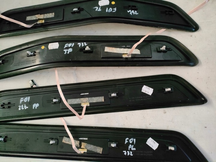 фото №10, Bmw f01 планки порогові перед зад комплект