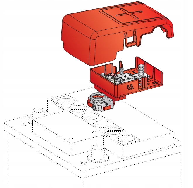 фото №4, Клемма plus renault scenic коробка предохранитель midival cal mta
