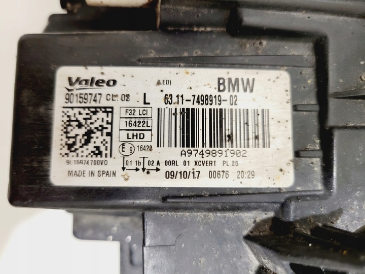 фото №13, Bmw 4 f32 f36 повний led адаптивний права i ліва лампа