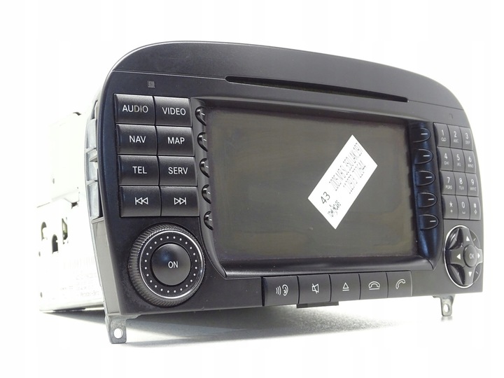 фото №1, Радіо навігація навігація команд mercedes sl r230 a2308209189