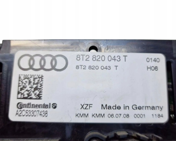 фото №9, Інші модулі audi a4 avant 8k5, b8 8t2820043t 2.0l дизель 2009