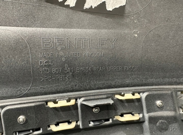 фото №15, Bentley continental gt заднее бампер 3sd807511