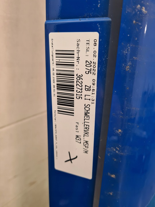 фото №10, Bmw 3 g20 планка накладка порогова права м-пакет w37