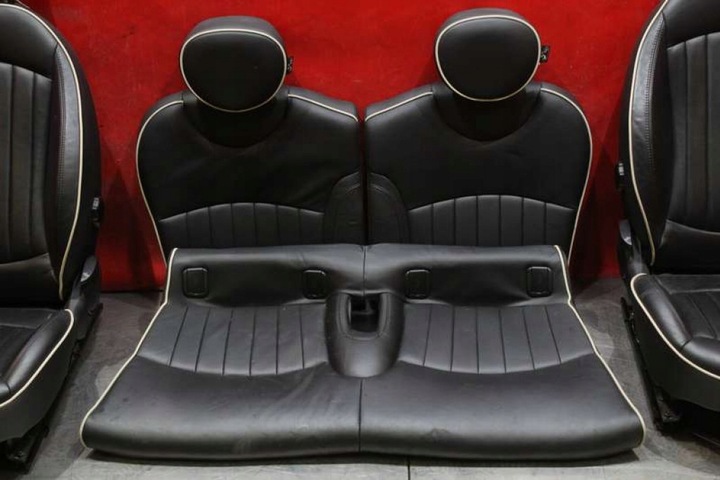 фото №7, Сидіння сидіння комплект боковина обшивки шкіряні eu mini cooper one r56 рестайлінг