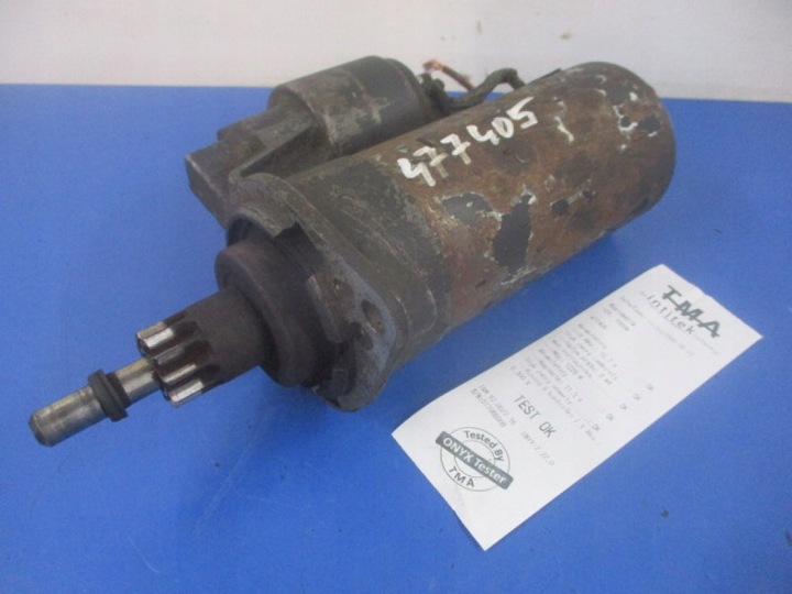 фото №1, Vw golf 3 iii 1.9tdi стартер 02a911023g bosch 0001110084 протестований