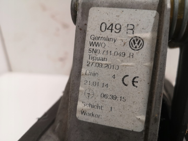 фото №11, Vw tiguan 1 i механізм зміни коробки передач 5n0711049r