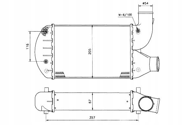 фото №2, Nrf 30134 радіаторів повітря наддувний