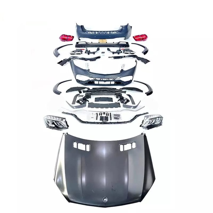 фото №16, Mercedes x166 gl/gls bodykit gls63 amg бамперы