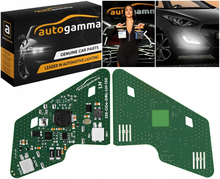 фото №1, Блок керування плата модуль led drl hyundai i30 ii 2011-2017 лівий