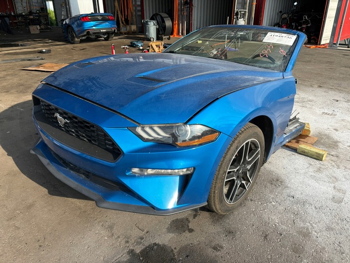 фото №1, Ford mustang vi рестайлінг 19- перед капот крило pas бампер фара колір e7