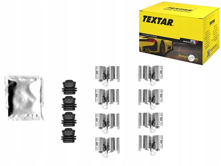 фото №1, Набор монтажный тормозные колодки перед зад chrysler voyager v dodge grand