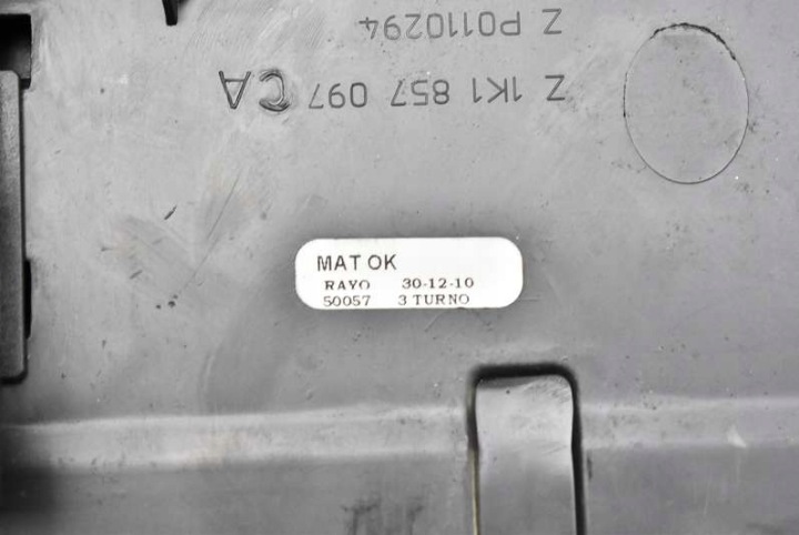 фото №14, Бардачок пасажира eu 1k1857290 vw golf 6 vi 08-15