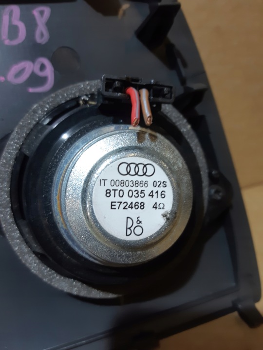 фото №6, Audi a4 b8 маскировочная накладка динамика левое зад b&o 8t0035405d