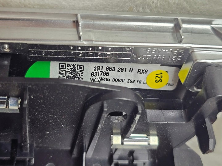 фото №11, Решітка повітропровід рамка dekor захист годинник манометр планка vw passat b8