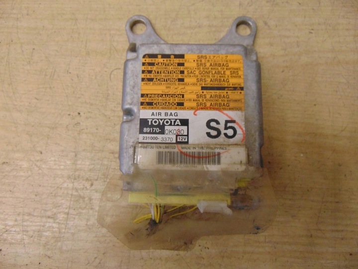 фото №1, Датчик модуль подушка безпеки toyota hilux 89170-0k030