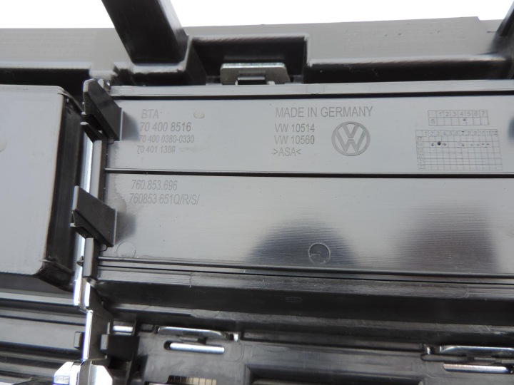 фото №8, Vw touareg iii 760 2018 2019 решітка радіатора решітка 18-20 3