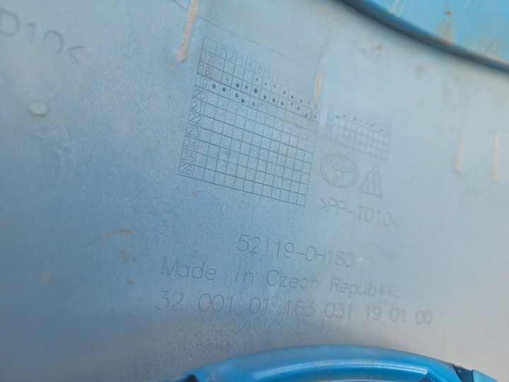 фото №16, Бампер переднее toyota aygo 2 ii передний рестайлинг 14-18 / рестайлинг 18-22