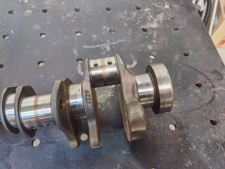 фото №13, Mercedes w221 s класс - wał коленчатый з вкладыши