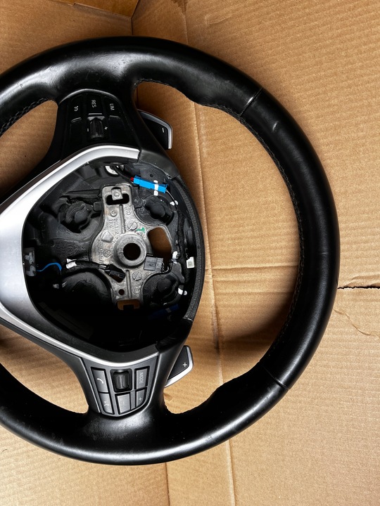 фото №7, 74 bmw f20 f21 f30 f31 f33 f34 кермо шкіра пелюстки individual