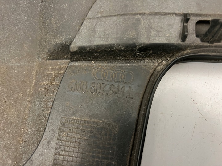 фото №9, Audi q7 ii 4m рестайлінг s-line накладка дифузор бампера заднього зад pdc 19-