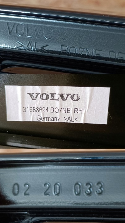 фото №9, Volvo xc90 ii молдинг накладка стійка праве зад 31688694