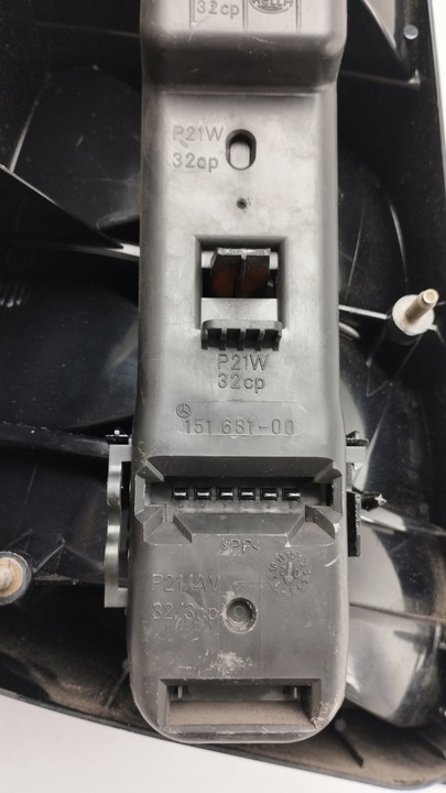 фото №11, Лампа правая зад mercedes c-klasa w203 купе a2038200664