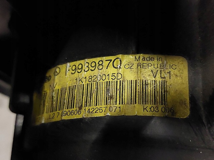 фото №12, Корпус нагрівача комплектна повітродувка touran i eu