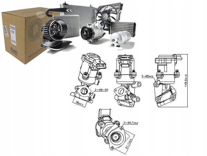 фото №15, Nissens 98237 клапан egr